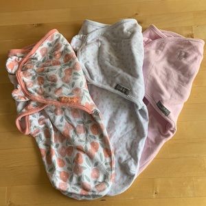 Set of 3 SwaddleMe small swaddles